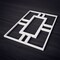 Ekena Millwork Medium Hastings Decorative Fretwork Wall Panels in Architectural PVC, 10 1/4"W x 15 3/8"H x 3/8"T WALP11X16HAS - alternate 5